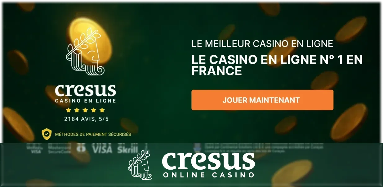 Bannière Cresus Casino France